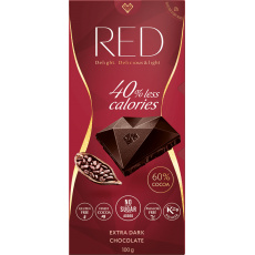 Red Delight EXTRA hořká čokoláda 60% 100 g