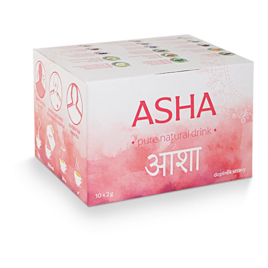 Asha prohřívací bylinný nápoj s kořením 10 x 2g