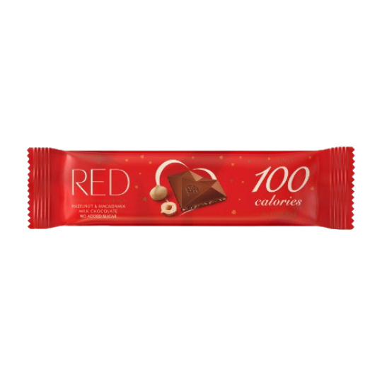 Red Delight Mléčná čokoláda s oříšky 35% 26 g