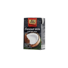 Kokosové mléko-REAL THAI  85% extrakt 250 ml 