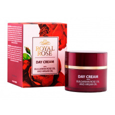 Denní krém s růžovým a arganovým olejem Royal Rose 50ml