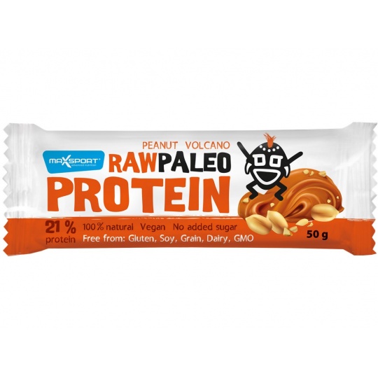 Tyčinka Raw paleo protein Peanut Volcano 50g