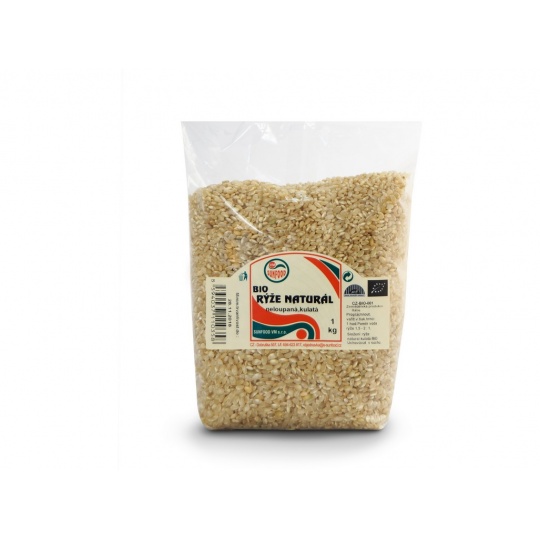 Bio Rýže natural krátká 1 kg