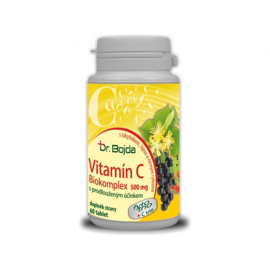 Vitamín C s rakytníkem, černým rybízem a lípou 60 tbl.