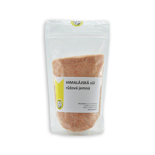 Himalájská sůl růžová jemná 1000g