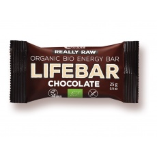 Bio tyčinka Lifebar čokoládová RAW 25g
