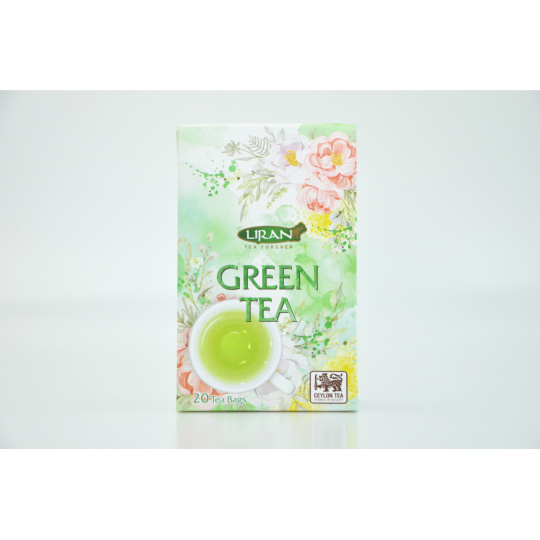 Čaj zelený cejlonský-Liran 20x1,5g