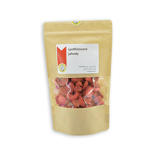 Lyofilizované jahody | sušené mrazem 50g
