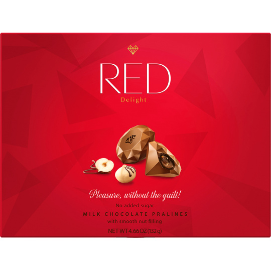Red Delight Pralinky s oříškovou náplní 132 g min.trv.25.11.2022
