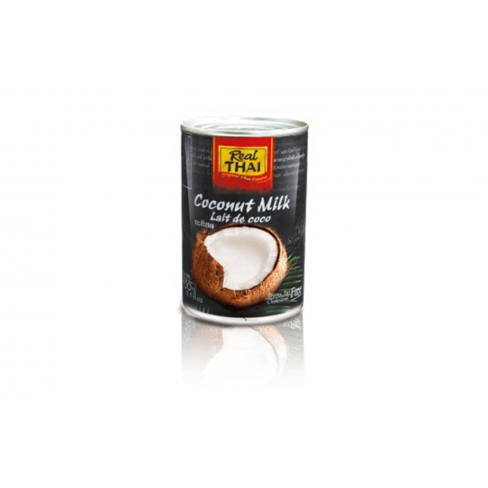 Kokosové mléko-REAL THAI 400 ml 85% extrakt