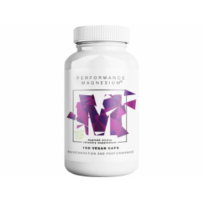 Performance Magnesium ® 1000 mg, Hořčík 200 mg + Vitamín B6 P5P, 100 vegan kapslí