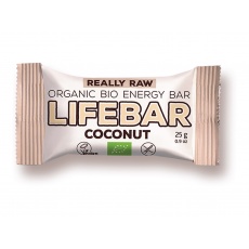 Bio tyčinka Lifebar kokosová RAW 25g