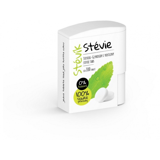 Stevia tablety (100ks v dávkovači) 6g