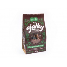 Bio Ajalky - lískový oříšek a čokoláda 100g