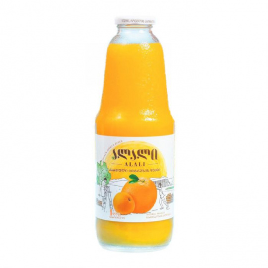 Pomeranč a Mandarinka 100% džus Alali 250 ml