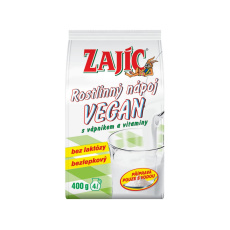 Rostlinný nápoj Zajíc Vegan 400g sáček min.trv. 15.10.2022