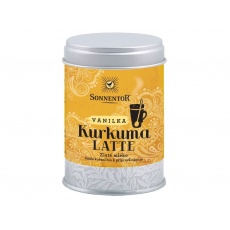 Bio Kurkuma Latte-vanilka 60g dózička (Pikantní kořeněná směs)
