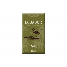 Čokoláda hořká Ecuador 72% 40g