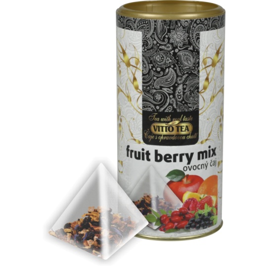 TUBUS čaj Fruit beryy mix ovocný pyramida 30 g