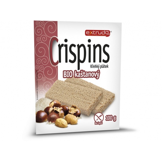 Bio Cereální křehký chléb Crispins kaštanový 2x50g